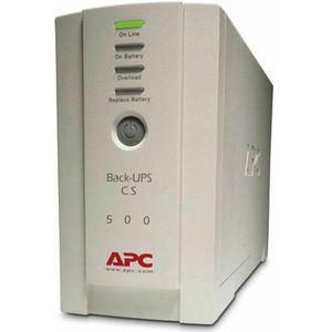 APC Back-UPS BK500EI - Noodstroomvoeding 4x C13 uitgang, USB - 500VA