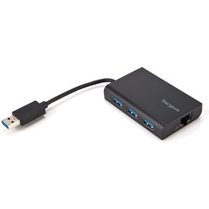 Targus USB 3.0 Hub With Gigabit Ethernet usb-hub