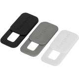 Targus - Spy Guard - Webcam Cover – 3 Pack - Wit - Zwart - Grijs