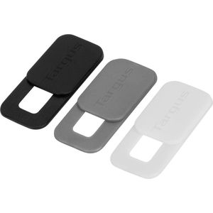 Targus - Spy Guard - Webcam Cover – 3 Pack - Wit - Zwart - Grijs