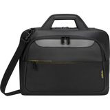 Targus CityGear tas 15-17,3 inch - laptoptas tot 17 inch - draagtas met gevoerde vakken en voorvakken - zwart