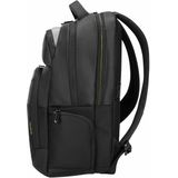 Targus CityGear TCG655GL Business Sleeve voor reizen en onderweg met beschermhoes voor laptops van 12 tot 14 inch, zwart, zwart.
