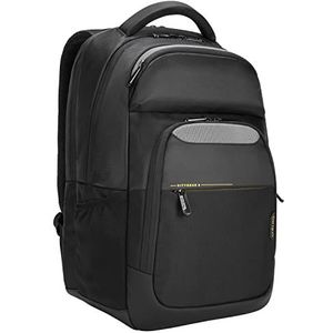 Targus CityGear Business Professional Topload-koffer Ontworpen voor reizen en woon-werkverkeer met beschermende hoes geschikt voor laptops tot 12-14 inch, zwart (TCG655GL)