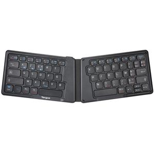 Targus AKF003FR toetsenbord Bluetooth AZERTY Frans Zwart