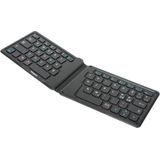 Targus AKF003NO toetsenbord Bluetooth QWERTY Scandinavisch Zwart