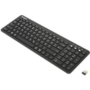 Targus AKB863DE toetsenbord Bluetooth QWERTZ Duits Zwart