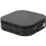 Targus DOCK116GLZ laptop dock & poortreplicator Bedraad USB 3.2 Gen 2 (3.1 Gen 2) Type-C Zwart