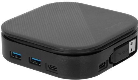 Targus DOCK116GLZ laptop dock & poortreplicator Bedraad USB 3.2 Gen 2 (3.1 Gen 2) Type-C Zwart