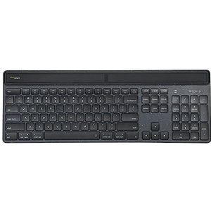 Targus Sustainable Energy Harvesting EcoSmart toetsenbord Universeel Bluetooth QWERTY Scandinavisch Zwart