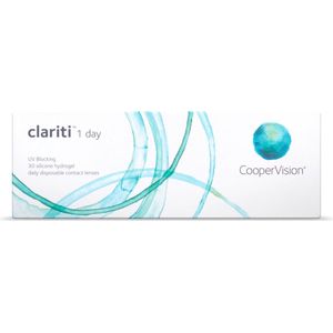 +2.50 - clariti® 1 day - 30 pack - Daglenzen - BC 8.60 - Contactlenzen