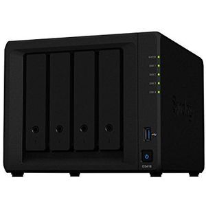 Synology DS418 40TB 4 Bay NAS-oplossing | uitgerust met 4 x 10TB Seagate IrownWolf rijdt