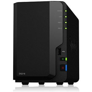 Synology DS218 12TB (2 x 6TB WD RED) 2 Bay Desktop NAS-eenheid