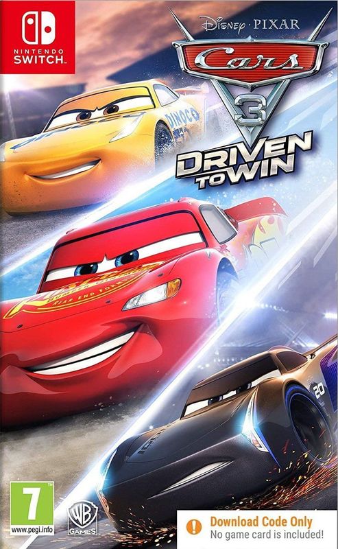 Auto's 3: Driven Aan Win (Code in A Box) - Nintendo Switch - Racing