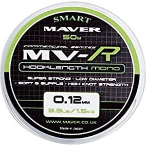 Maver Smart MV-R Hooklength Mono 50m Maat : 0.08mm
