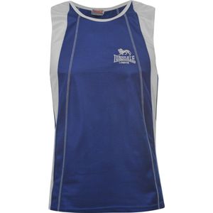 Lonsdale - Performance Sleeveless Tee - Sportshirt - Rood/Wit - Polyester