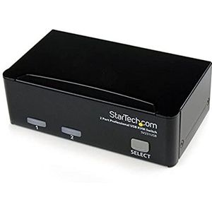 StarTech.com 2-poorts VGA USB KVM Switch - VGA KVM schakelaar incl. kabel