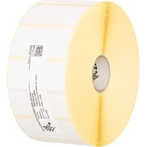 Zebra 800740-605 - (57 mm x 76 mm) 4 Rollen - Schwarz auf weiß - Etikett