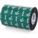 Zebra - RIBBON 5095 HARS - Etiketteringstape - Zwart - 89MM - Doos van 6 Rollen