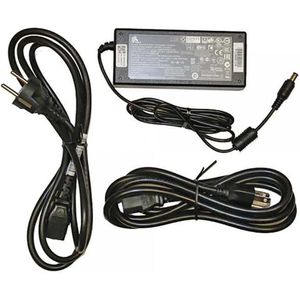 Zebra - 105950-076 - Powersupply - Zwart - Origineel - Inclusief EU en UK Stroomkabel