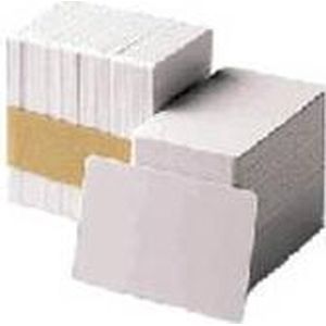 ZEBRA Premier PVC Kaart - 30 mil - Wit - 500 Stuks - Voor P100i P110i P120i P330i P430i