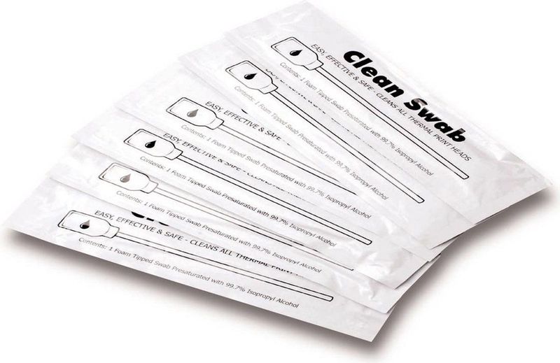 Zebra - Cleaning Swabs - Printer Accessoires - Set van 6