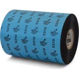 Zebra - 5319 Waslint - Zwart - 11 cm - Voor Hoogwaardige Afdrukken