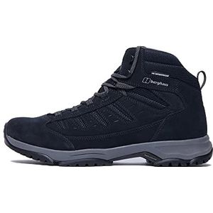 Berghaus Expeditor Trek 2.0 Wandelschoenen voor heren, met hoge tractie-noppenzool en gewatteerd voetbed, duurzaam suède en mesh bovenwerk, waterdicht, ademend, wandel- en trekkingschoenen, Grijs,