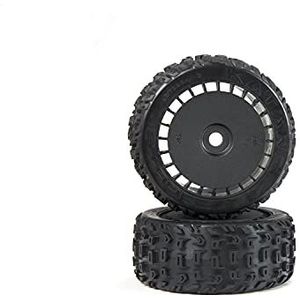 ARRMA ARA550097 dBoots Katar T Belted 6S Tire Set Glued (Blk) (2), Multi