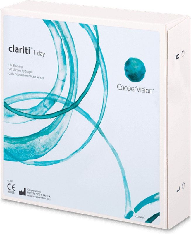 Clariti - 1 Day - Daglenzen - Silicone Hydrogel - Hydrateert Natuurlijk