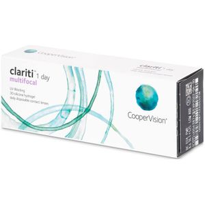 CooperVision - clariti 1 day - Multifocale Daglenzen - 30 Lenzen - Silicone Hydrogel
