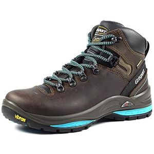 Grisport Dames Lady Glide High Rise Wandellaarzen, Bruin, 37 EU