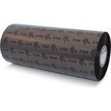 Zebra - 2100 Standaard - Etiketteringstape - Zwart - 450 Meter