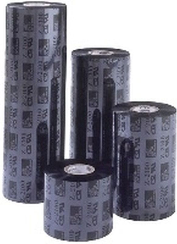 Zebra - 03200BK11045 - Etiketteringstape - Zwart - 110 mm - 450 m