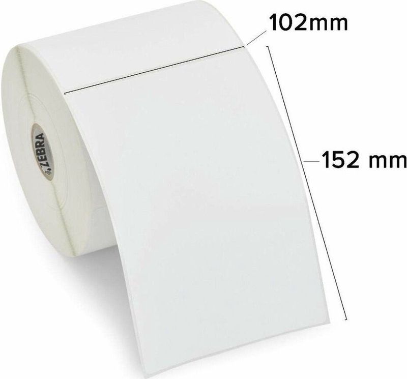 Zebra - Z-Select 2000D - Label - 102 x 152 mm - 12 Rollen