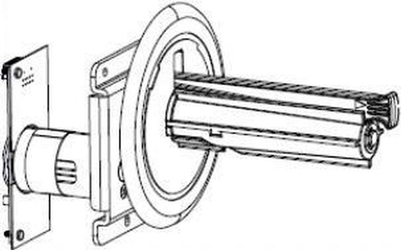 Zebra - Liner Take-up Spindle - Kit - Geschikt voor ZT410 en ZT411