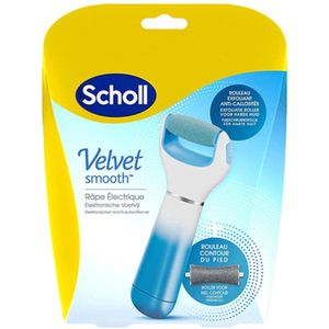 Scholl Velvet Smooth - Elektrische Eeltvijl - Blauw - 1 Stuk