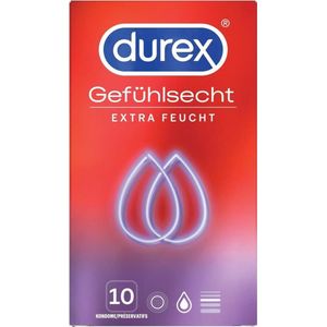 Gevoelsecht - Extra Vocht - Condooms - 56 mm - 8 Stuks