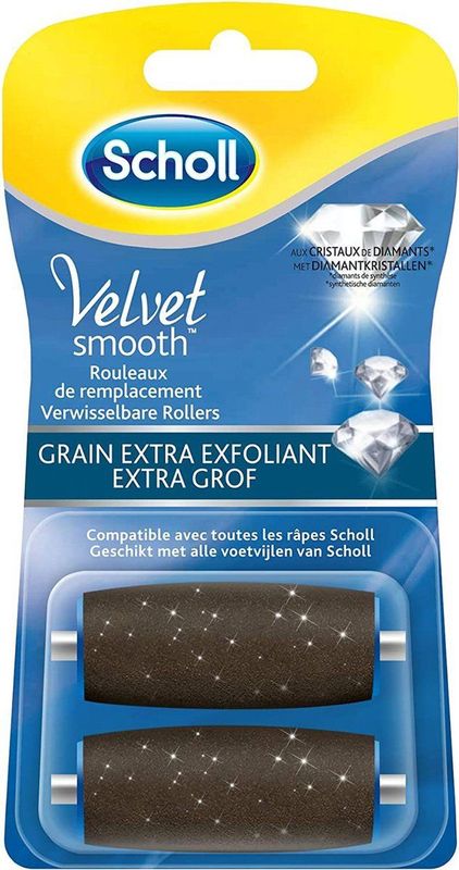 Scholl - Velvet Smooth - Eeltverwijderaars - 2 Stuks - Extra Grof