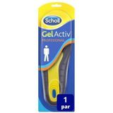 Scholl - Professional ActivGel - Inlegzolen - Comfortabel - Zwart - Gel