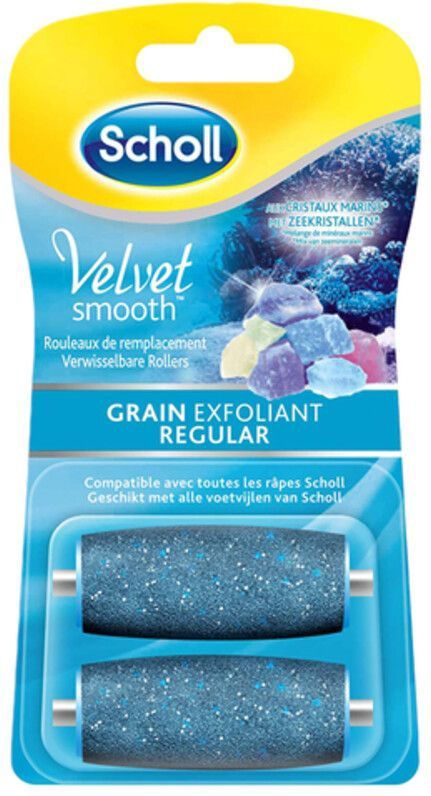 Scholl - Velvet Smooth - Navulling - 2 Stuks - Regular - Eeltverwijderaars