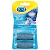 Scholl Velvet Smooth - Navulling Eeltverwijderaar - Regular - Voetvijl - 2 Stuks