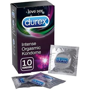 Durex Durex Intense Orgasmic condoom Intense Orgasmic condooms 19.5 x 5.6 cm (10 Stuk) Intense Orgasmic Kondome