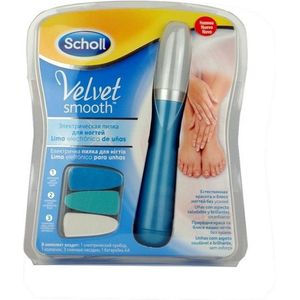 Scholl Velvet Smooth Elektronische nagelvijl voor handen en voeten en nagelolie, 3 ml