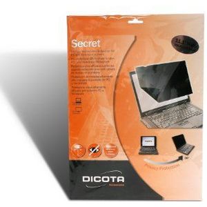 Dicota D30126 2-Weg Privacyfilter Voor Laptop 21.5 Breed (16:9), Zijdelings Gemonteerd