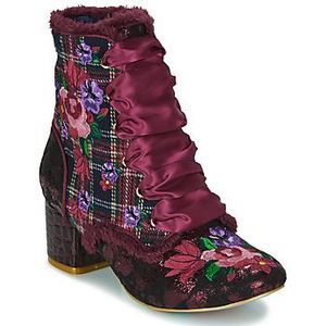 Irregular Choice Toasty Tenen, Zwart Paars, 42 EU