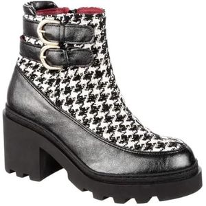 Irregular Choice Kensington Fashion Boot voor dames, Zwart, 40 EU