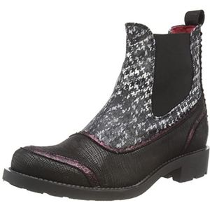 Irregular Choice Greenwich Fashion Boot voor dames, Zwart, 38 EU