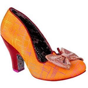 Irregular Choice Net op tijd Pumps Vrouw, Oranje