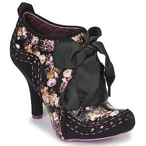 Irregular Choice Abirgail's 3rd Party Enkellaars voor dames, Zwart, 40 EU