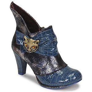 Irregular Choice Miaow Enkellaars voor dames, marineblauw, 42 EU